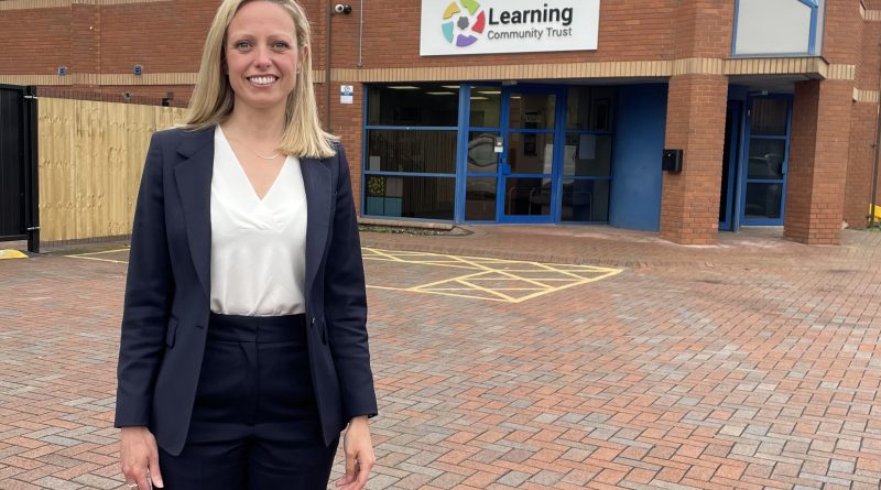 Caroline Bedford, new head teacher at Burton Borough School in Newport