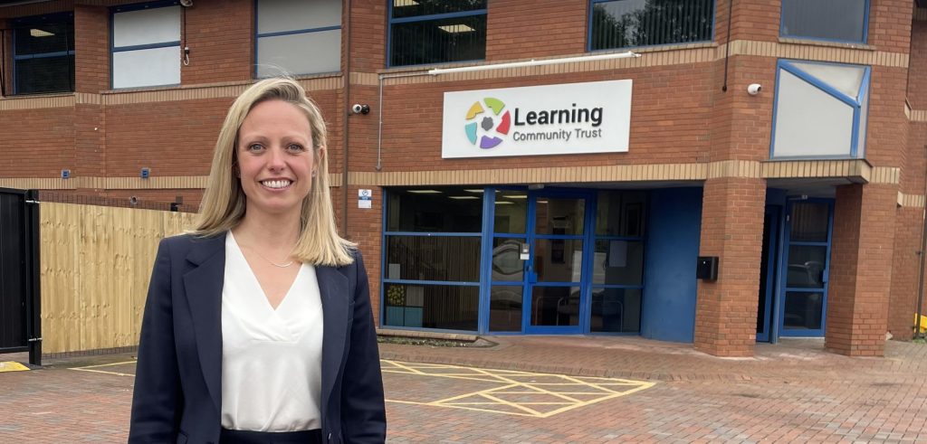 Caroline Bedford, new head teacher at Burton Borough School in Newport