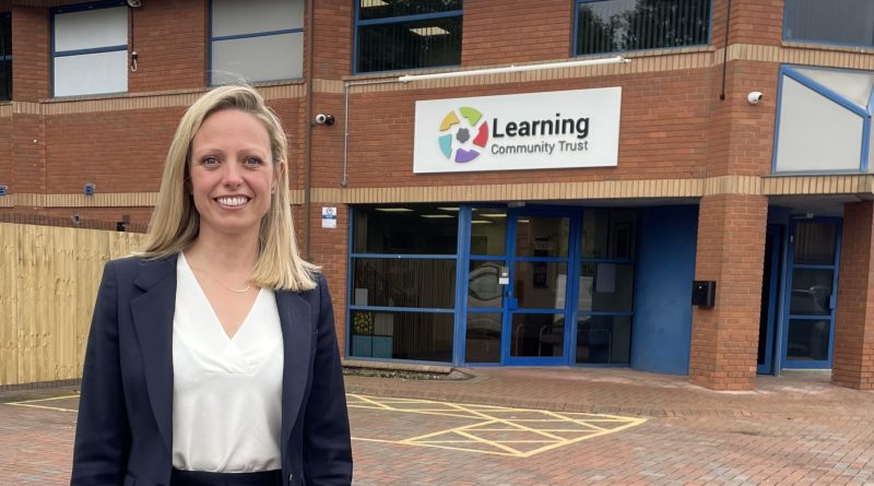 Caroline Bedford, new head teacher at Burton Borough School in Newport