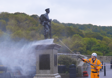 War memorials prepared for Armistice day