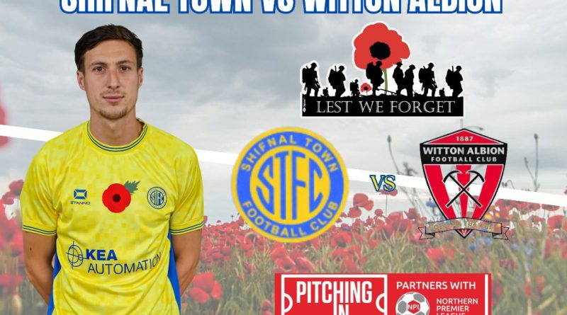 Shifnal Town FC host host Witton Albion